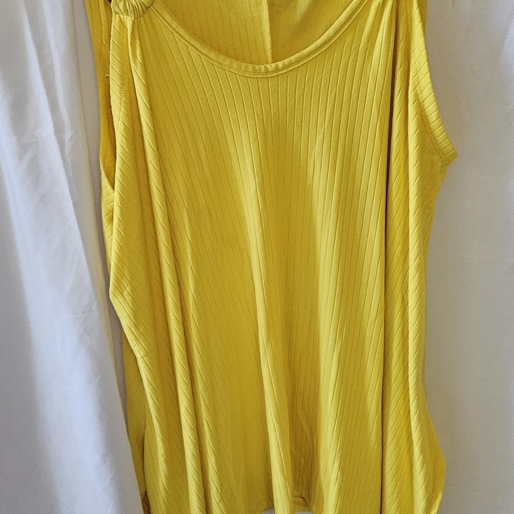 #304 Rouge! Vibrant Yellow Tank Top
